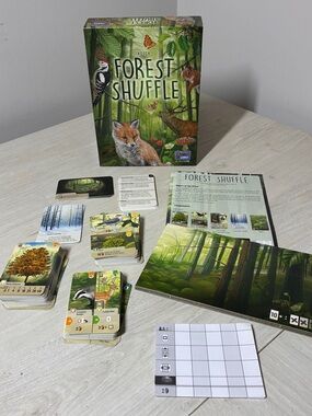 Lookout Games Forest Shuffle Board Game Strategy Card Game Nature Eco Education